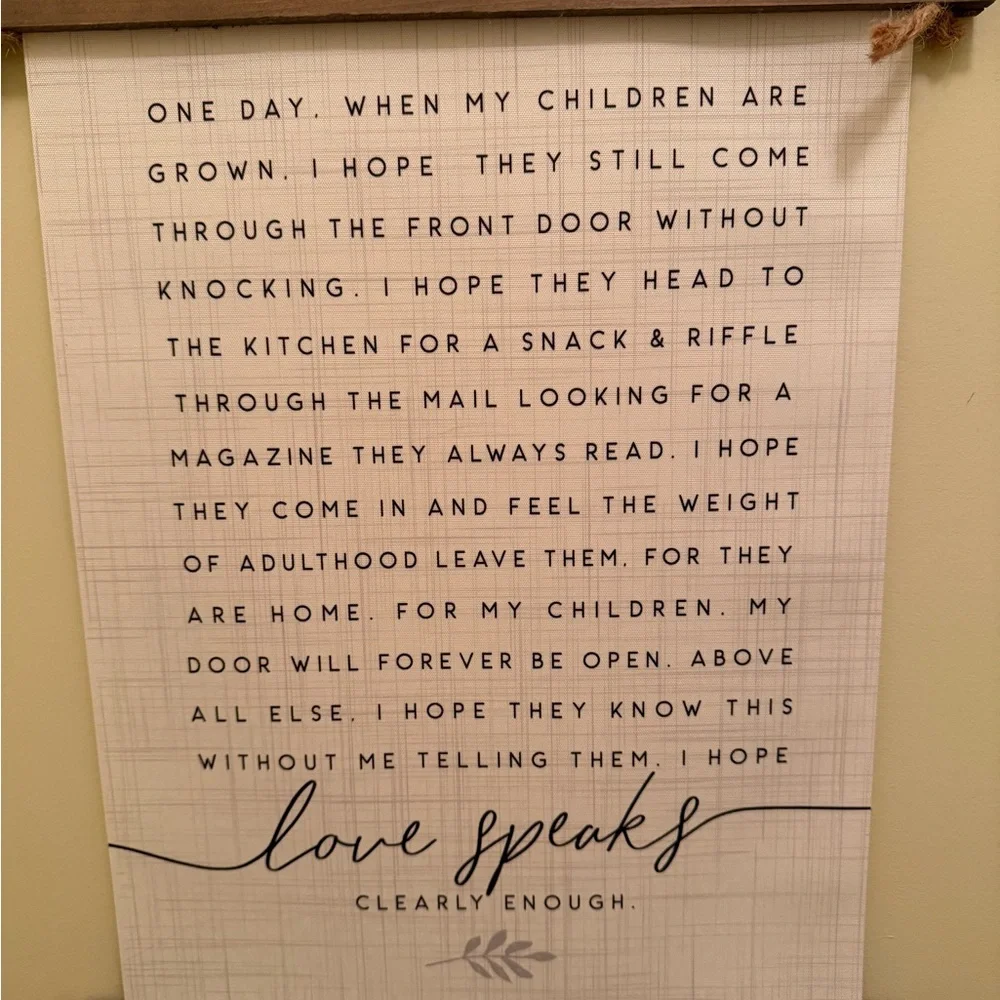 Altar'd State Inspirational Wall Tapestry - Love Speaks